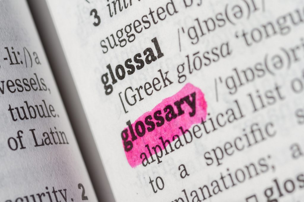 glossary-dictionary-definition-the-tuttle-group