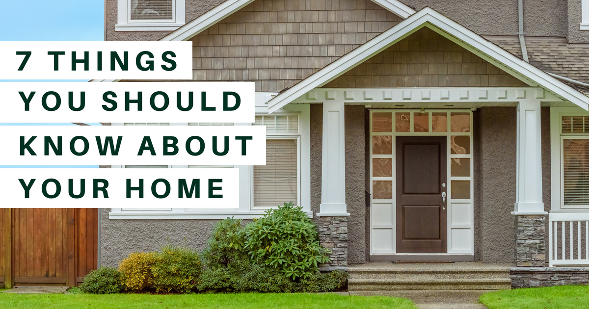 7 Things Every Homeowner Should Know About Their Home - The Tuttle Group